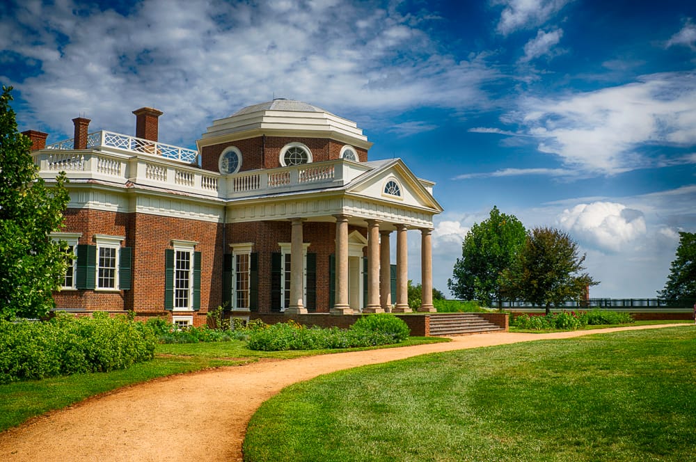 Monticello driveway